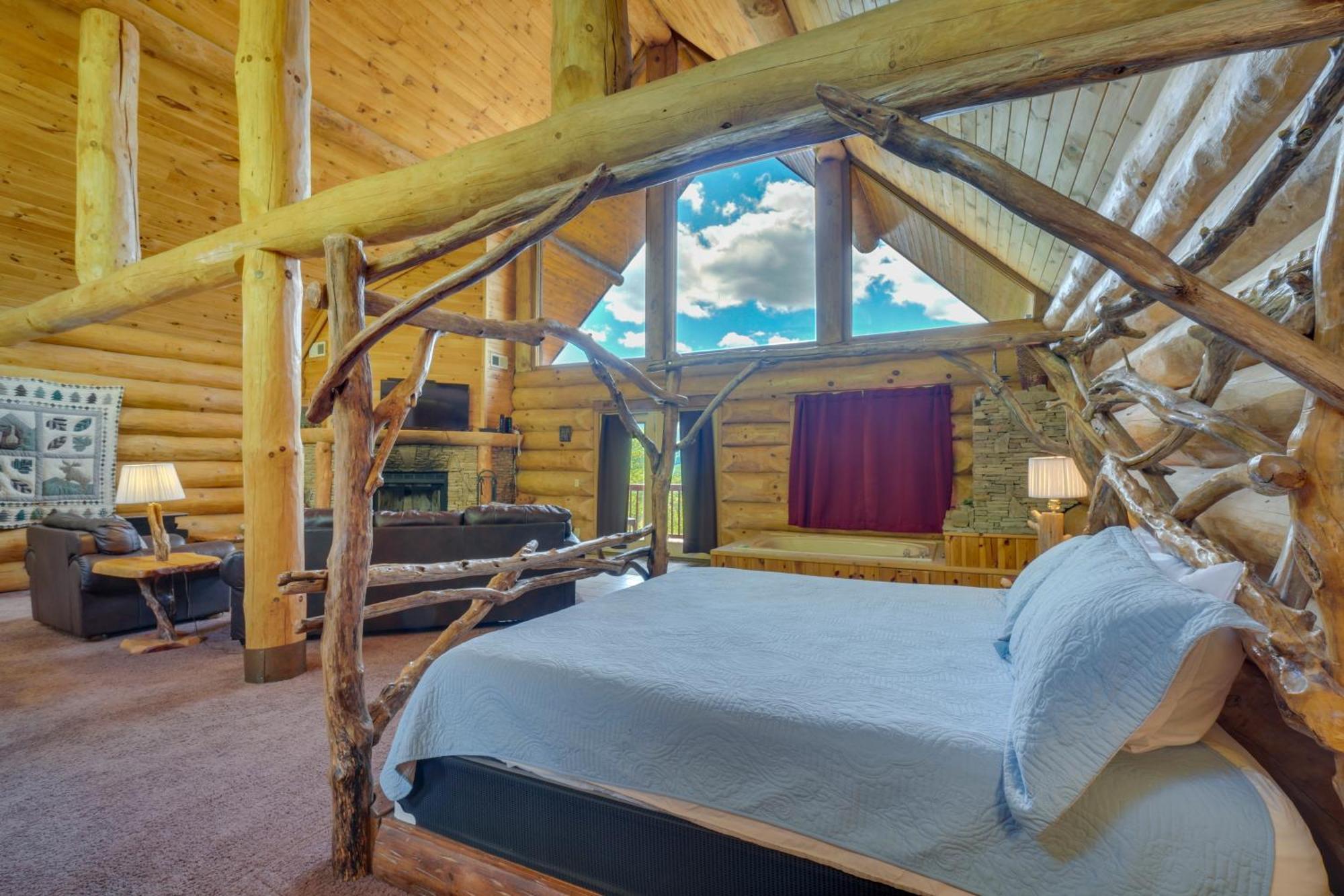 Gatlinburg Cabin With Hot Tub About 11 Miles To Downtown Buitenkant foto